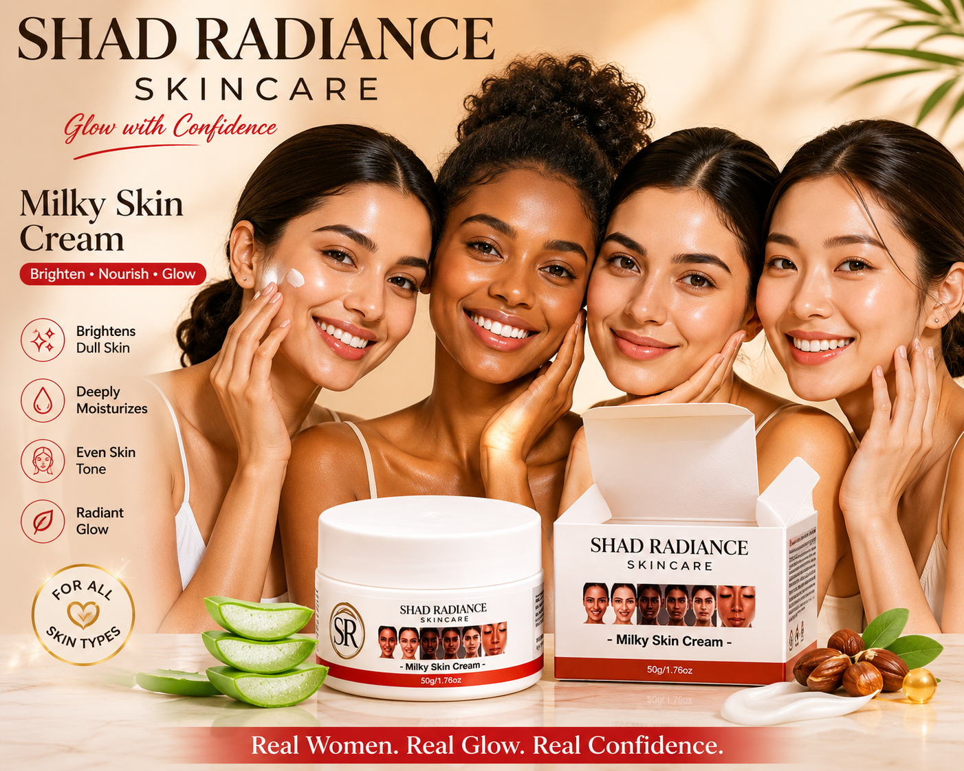 Shad Radiance skincare